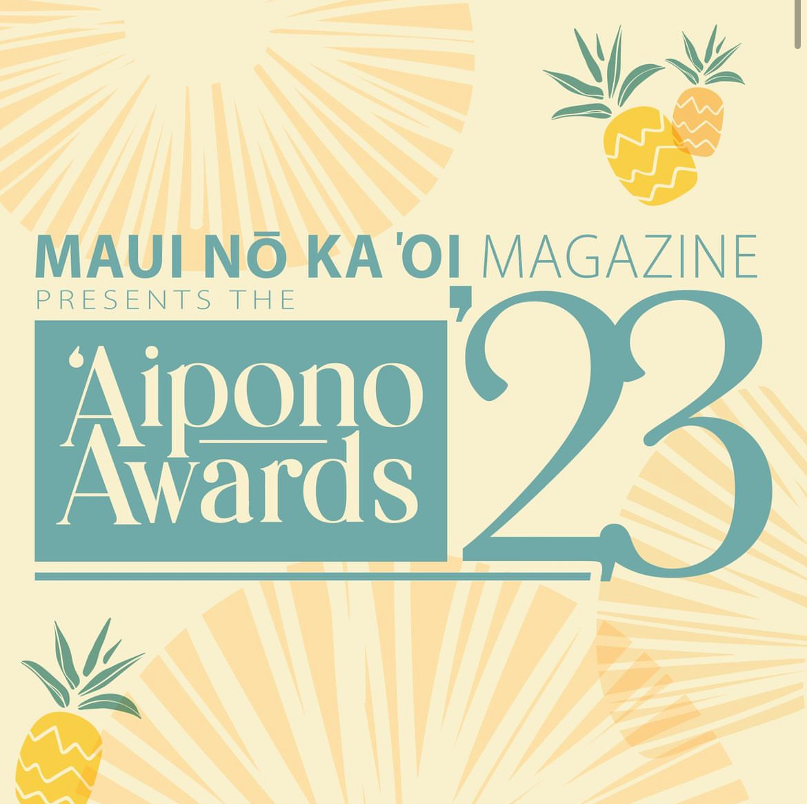 Aipono Awards by Maui No Ka Oi